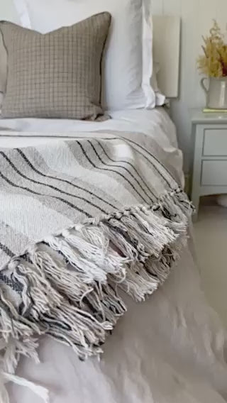 York Recycled Throw